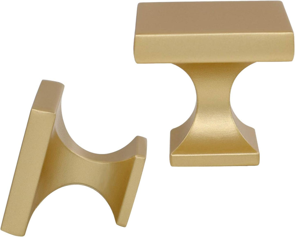 Brushed Brass Cabinet Knobs 10 Pack F686069