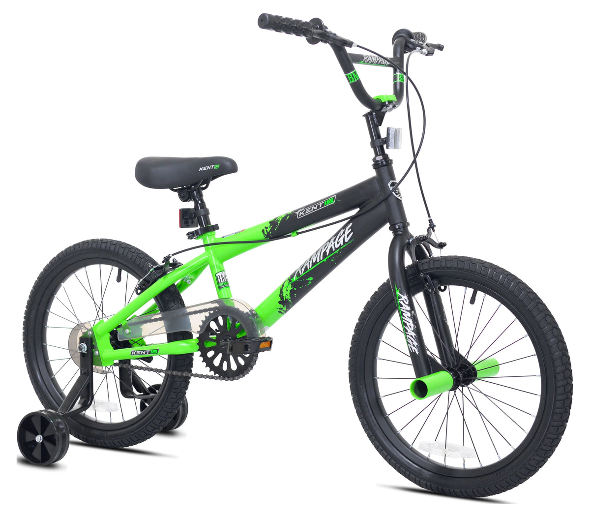 18 in. Gold and Black BMX Bicycle R90128