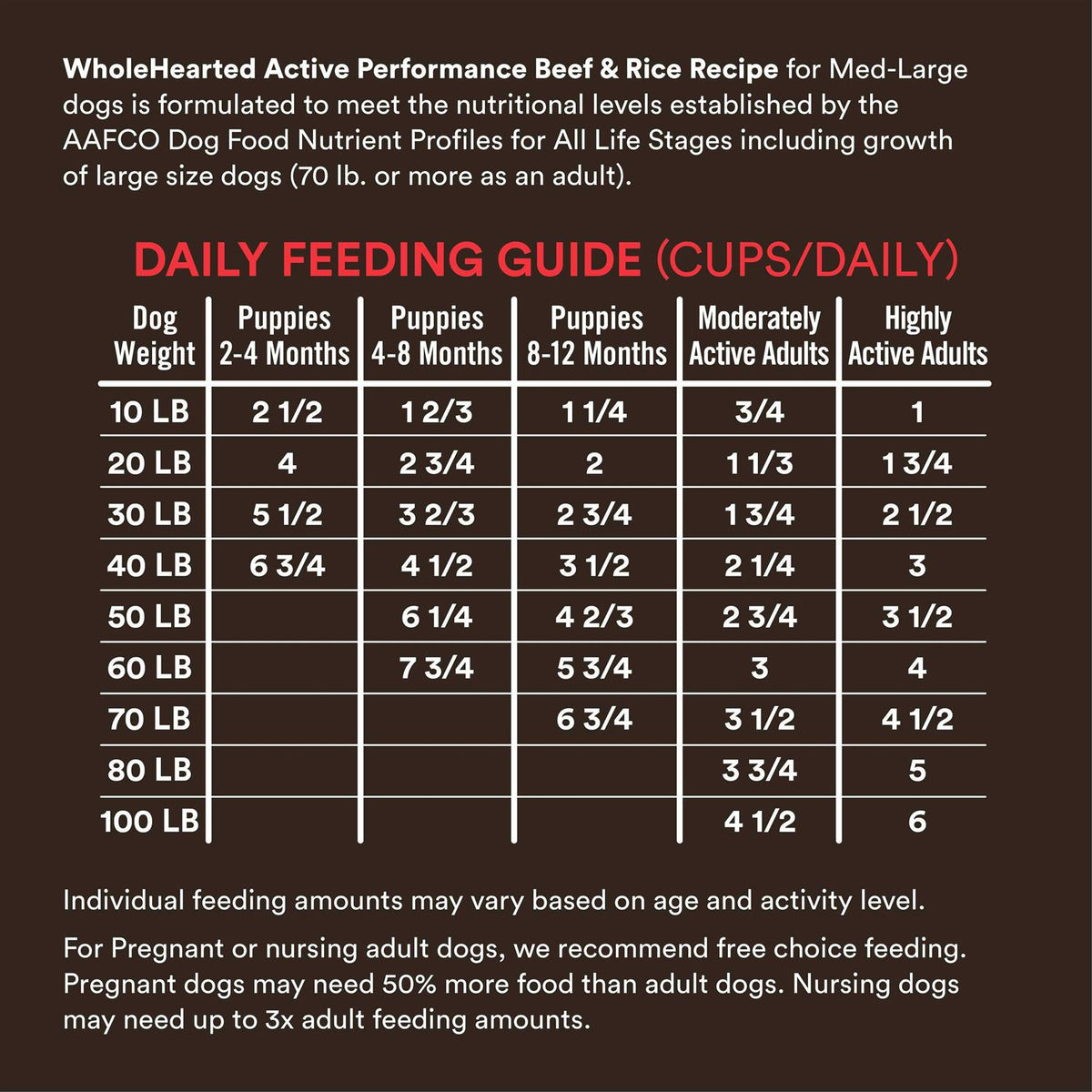 High-Protein Beef & Rice Recipe Dry Dog Food K437