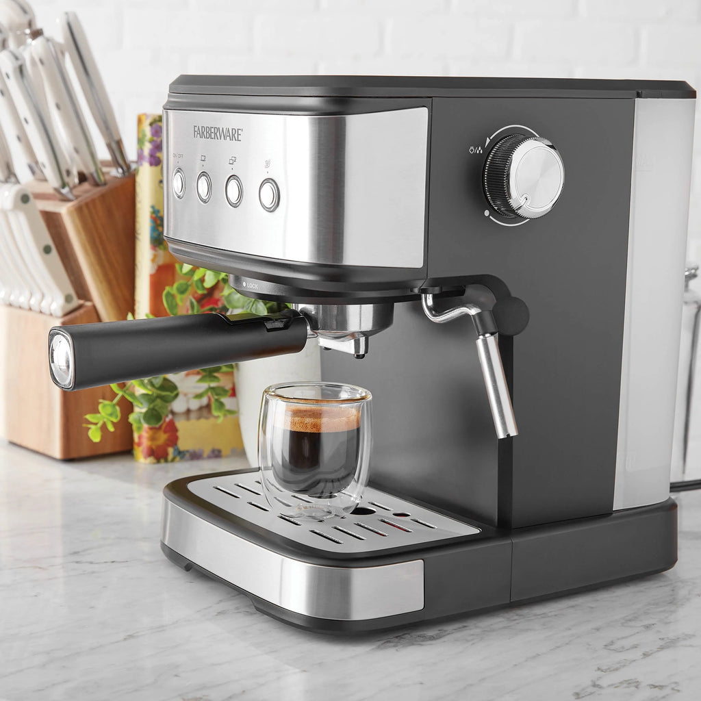 1.5L 20 Bar Espresso Maker with Removable Water Tank L95746