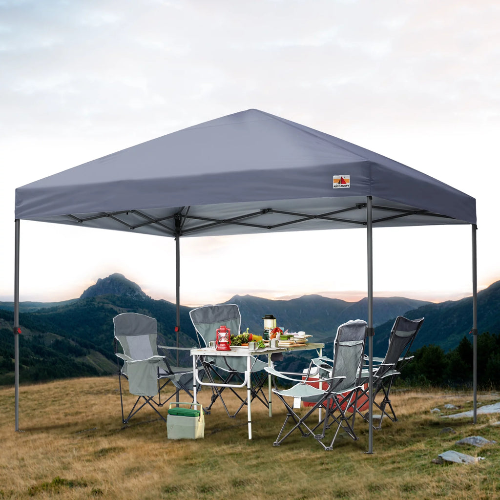 10 ft x 10 ft White Pop up Canopy Tent O16555