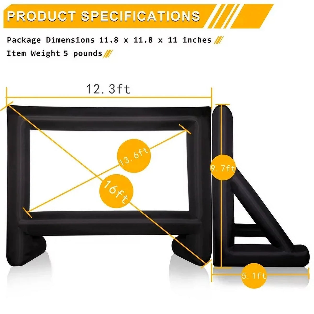14 Feet Inflatable Projector Screen C7773