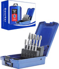 Carbide Burr Set 1/4 Shank 10PCS Double Cut T733