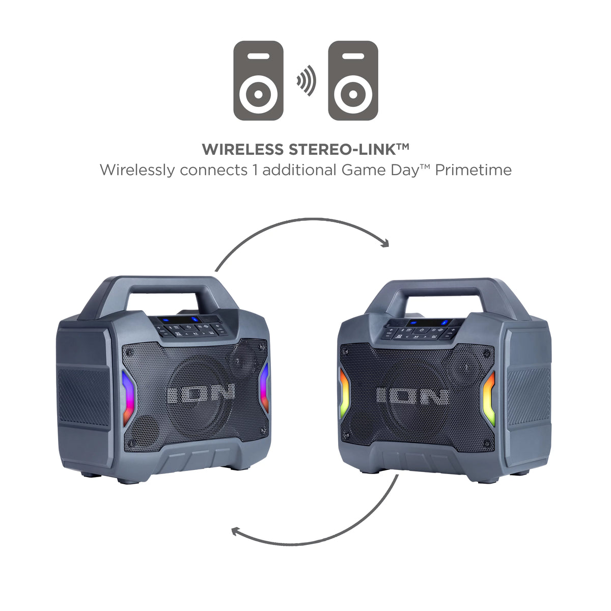 Portable Rechargeable Speaker with Lights F188