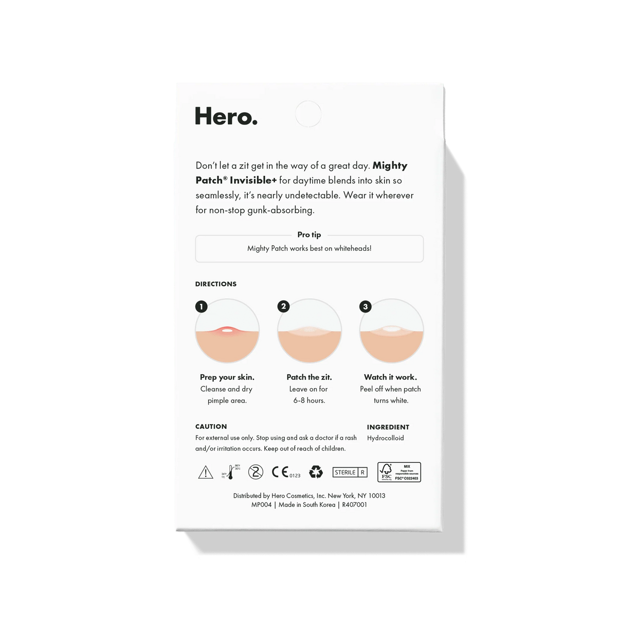 Hydrocolloid Acne Pimple Patches (27 Patches) M37572