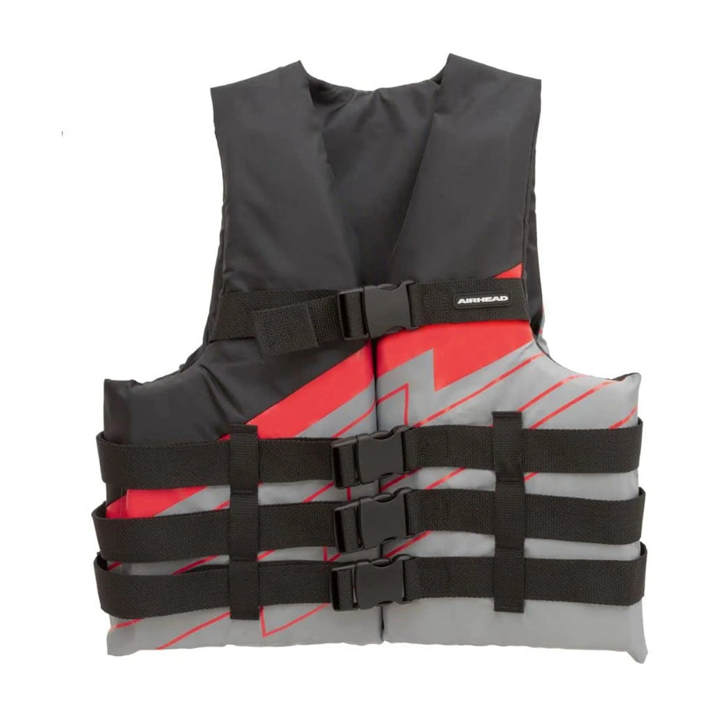 Adult S/M Life Jacket Gray/Red U528