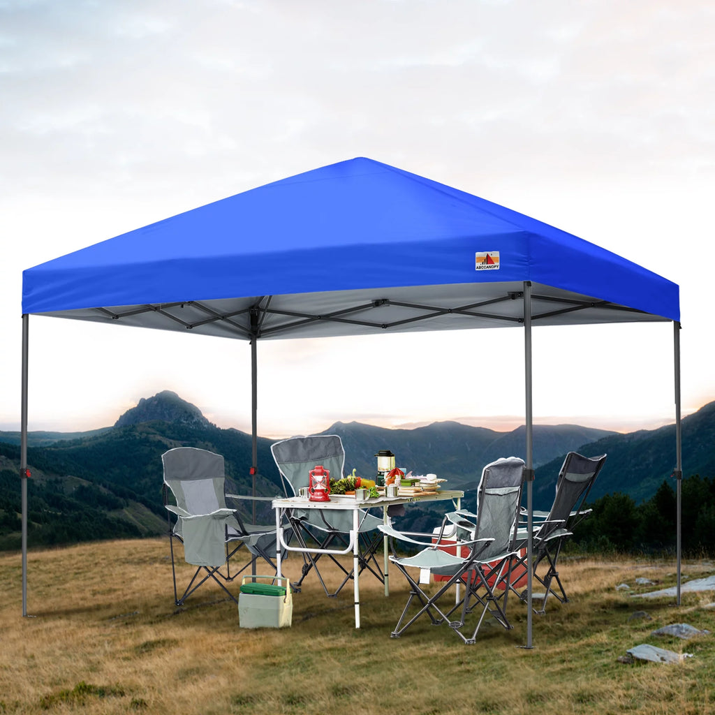 10 ft x 10 ft White Pop up Canopy Tent O16555