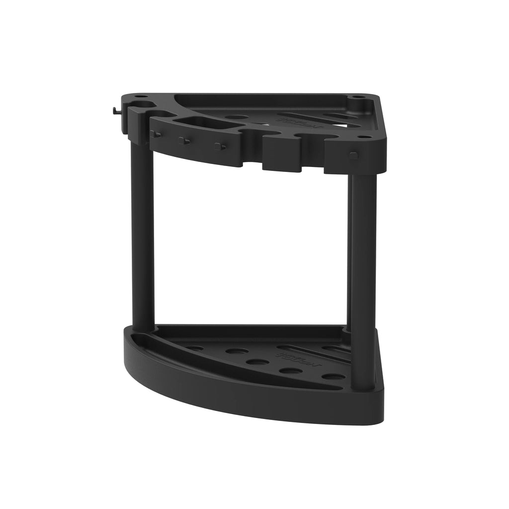Plastic 21 Slots Black Tool Rack T344751