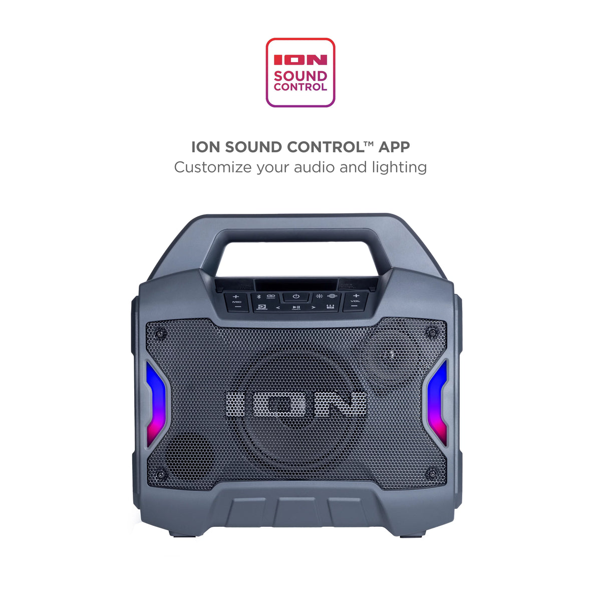 Portable Rechargeable Speaker with Lights F188