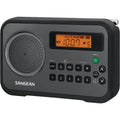Portable AM/FM Radio Black I4396