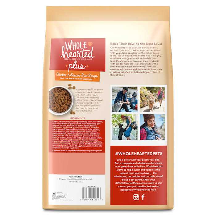 Chicken & Brown Rice Recipe Dry Dog Food E1928