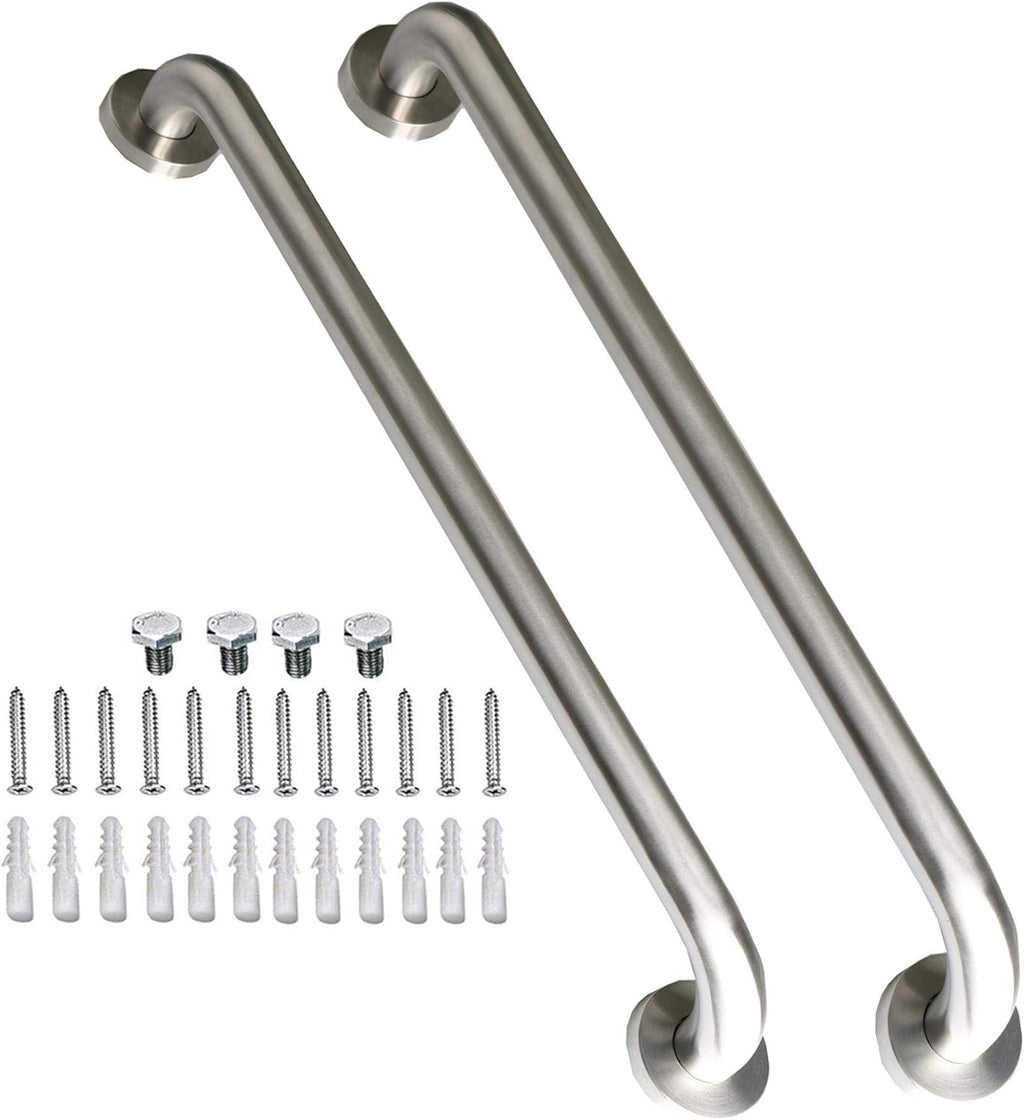 2 Pack 32 Inch Stainless Steel Shower Grab Bar R920942