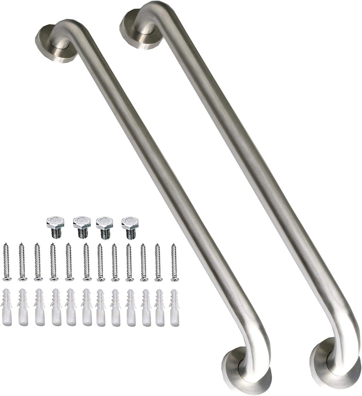 2 Pack 32 Inch Stainless Steel Shower Grab Bar R920942