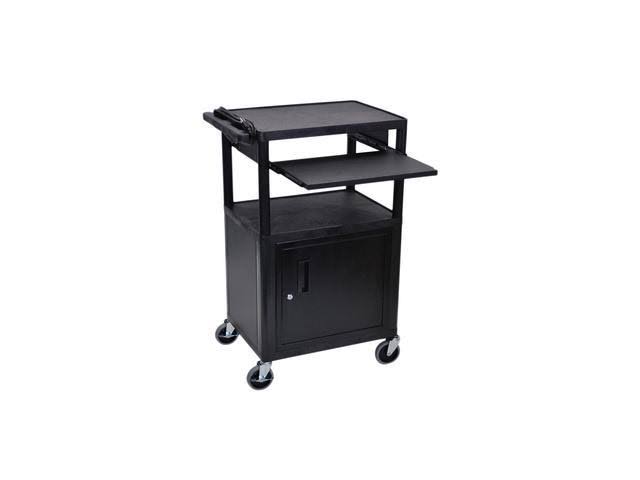 Black 42x22 Presentation Cart H8591
