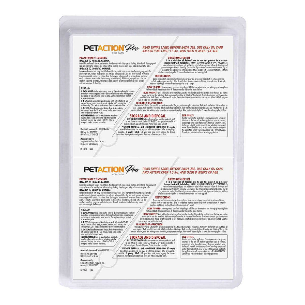 Cat and Kitten Flea Treatment L43508