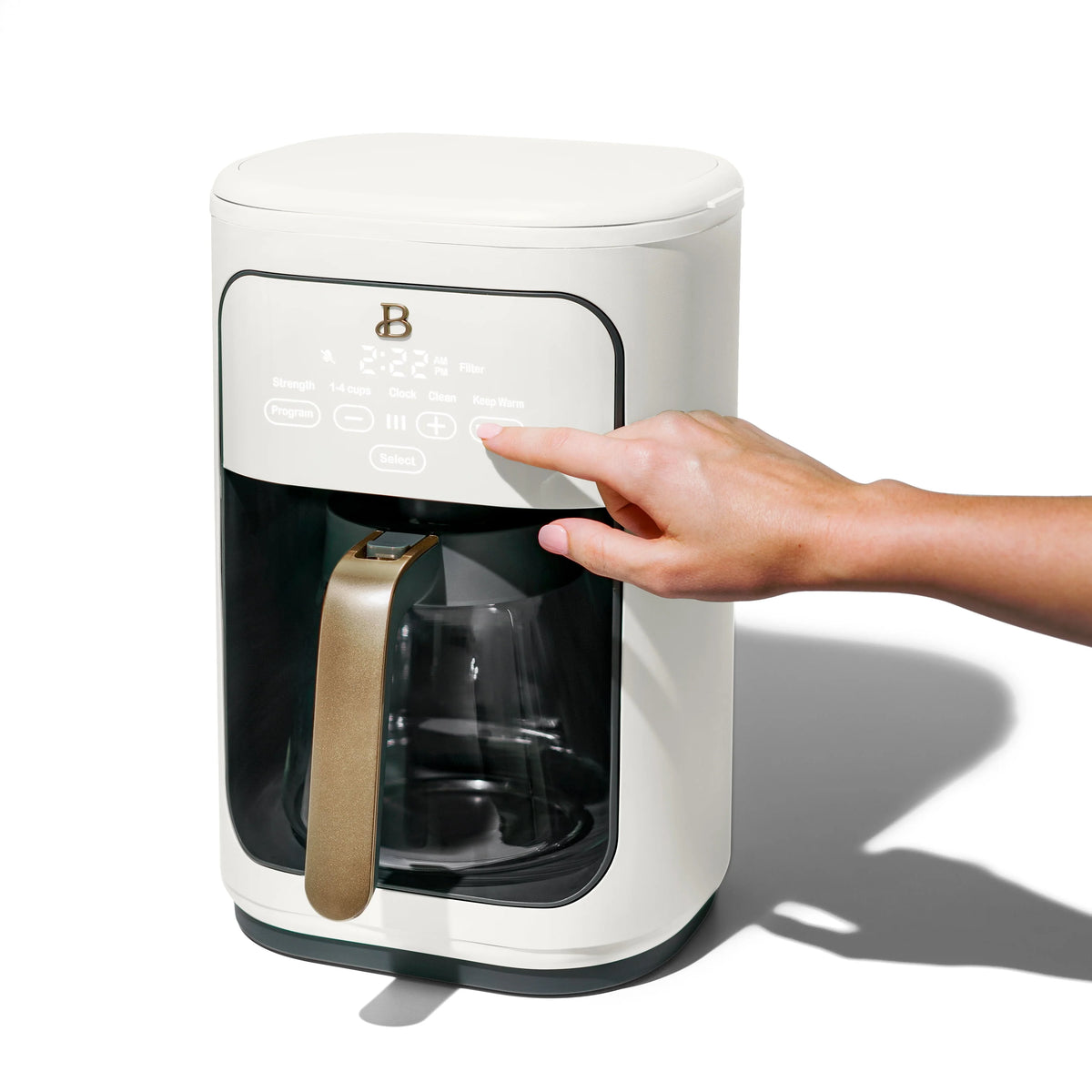 14-Cup Programmable Drip Coffee Maker with Touch-Activated Display H7265