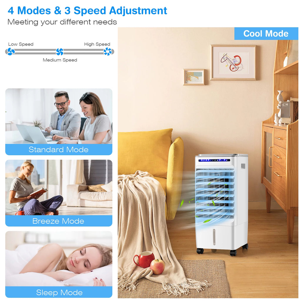3-in-1 Evaporative Air Cooler Fan Humidifier U318