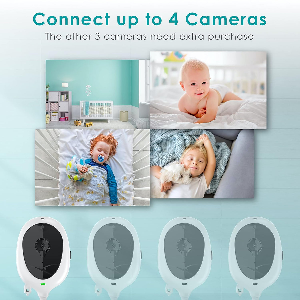 Video Baby Monitor with One Camera J4272
