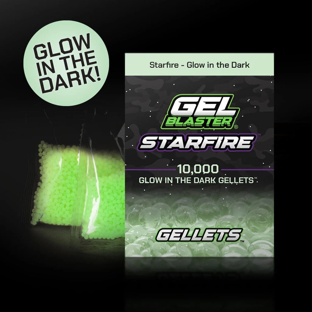 10k Count Glow-in-the-Dark Gel Blaster Ammo X3454