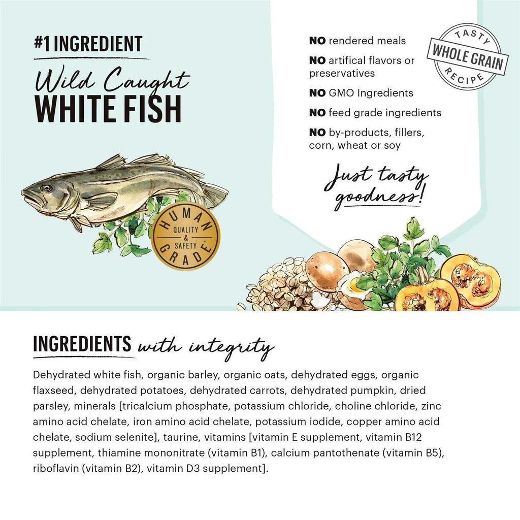 Whole Grain Fish & Oat Dehydrated Dog Food N244400