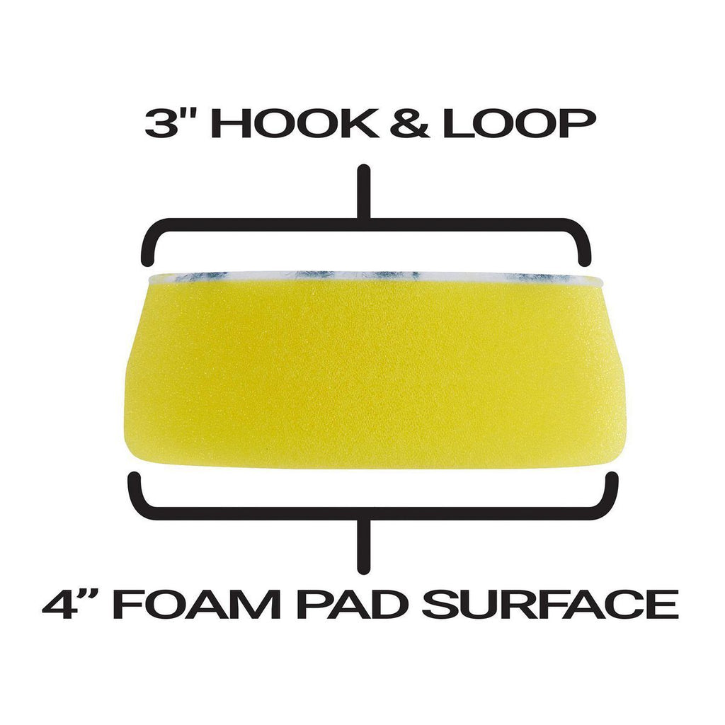 3 in. Universal Polishing Foam Pad, 2-Pack T9831