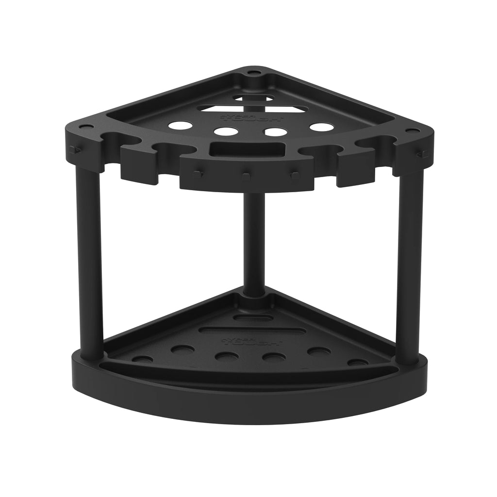 Plastic 21 Slots Black Tool Rack T344751