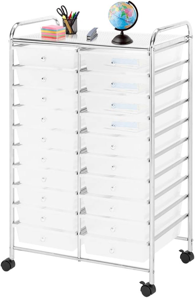 20 Drawer Rolling Storage Cart G3469