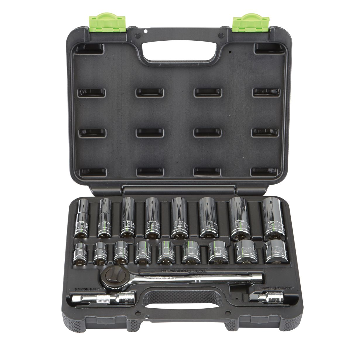 3/8 in. Drive Metric Socket Set, 20-Piece N203106