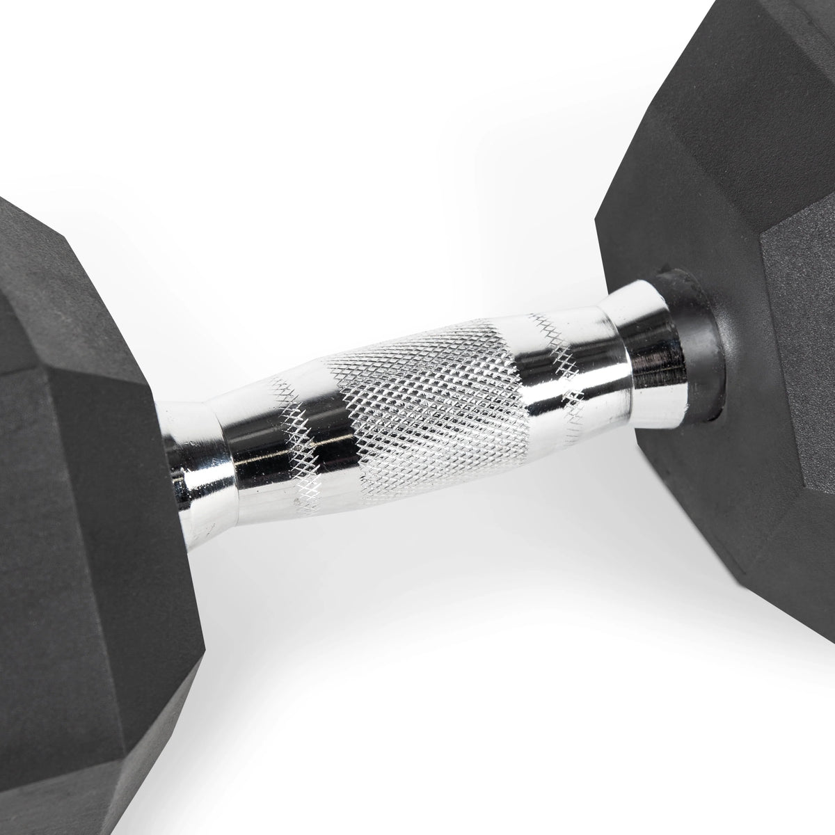 50 lb Rubber Hex Dumbbell Weight Set W22839
