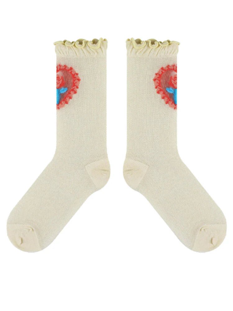 Printed Socks B3597
