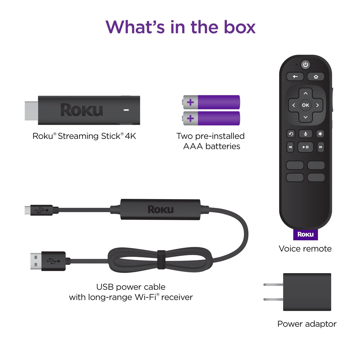 4K HDR Streaming Device with Voice Remote B16658