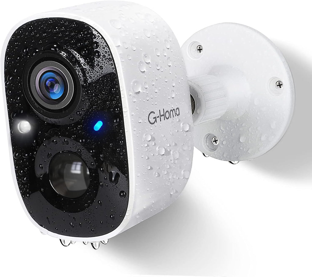 Wireless Outdoor Security Camera 4MP 2K Color Night Vision Battery Powered Waterproof J803