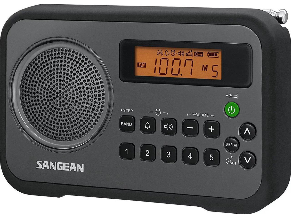 Portable AM/FM Radio Black I4396