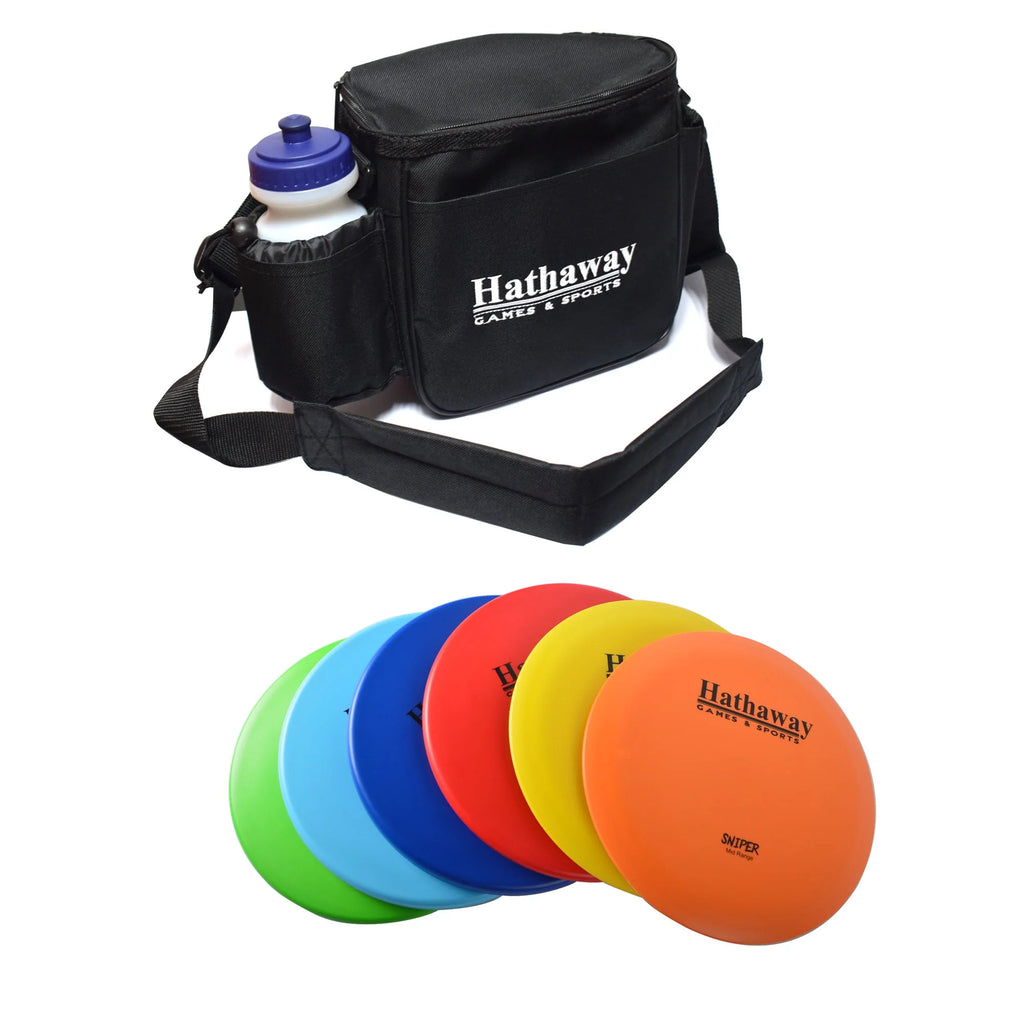 Disc Golf Starter Set with 6 Discs and Case V657