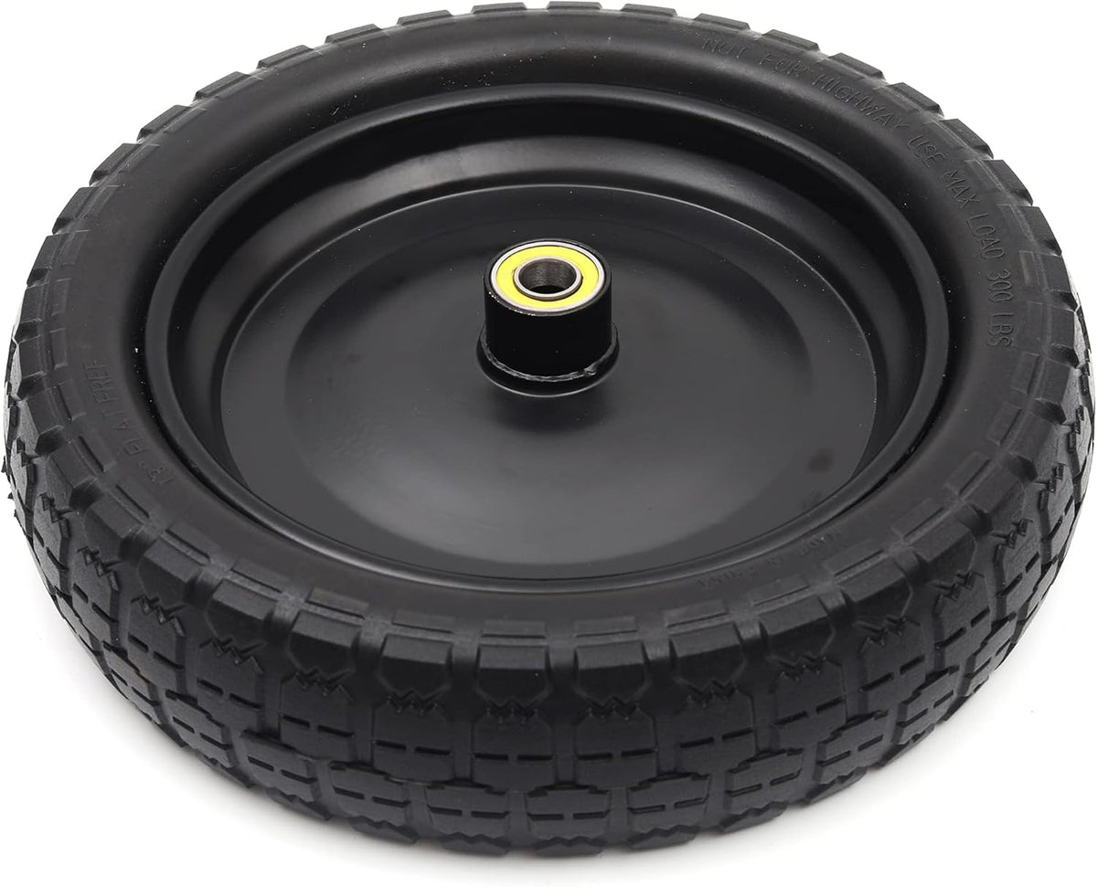2-Pack 13'' Solid Polyurethane Flat-Free Tire and Wheel Assemblies I578749