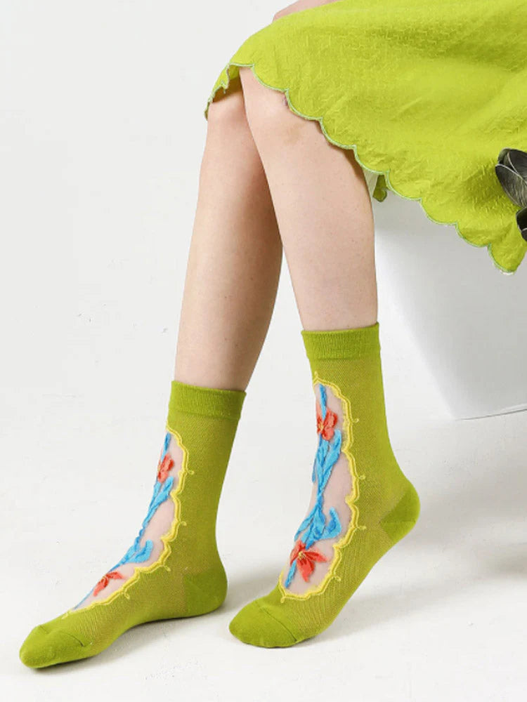 Printed Socks B3597