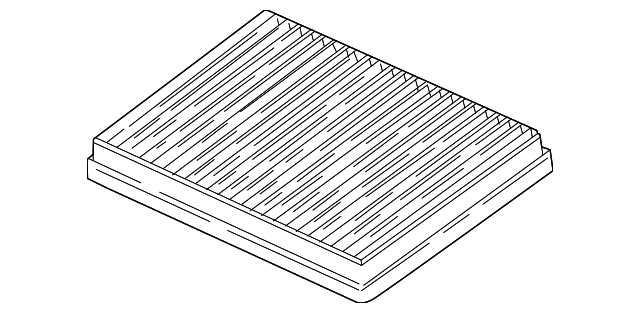 Under Hood Cabin Air Filter F993519