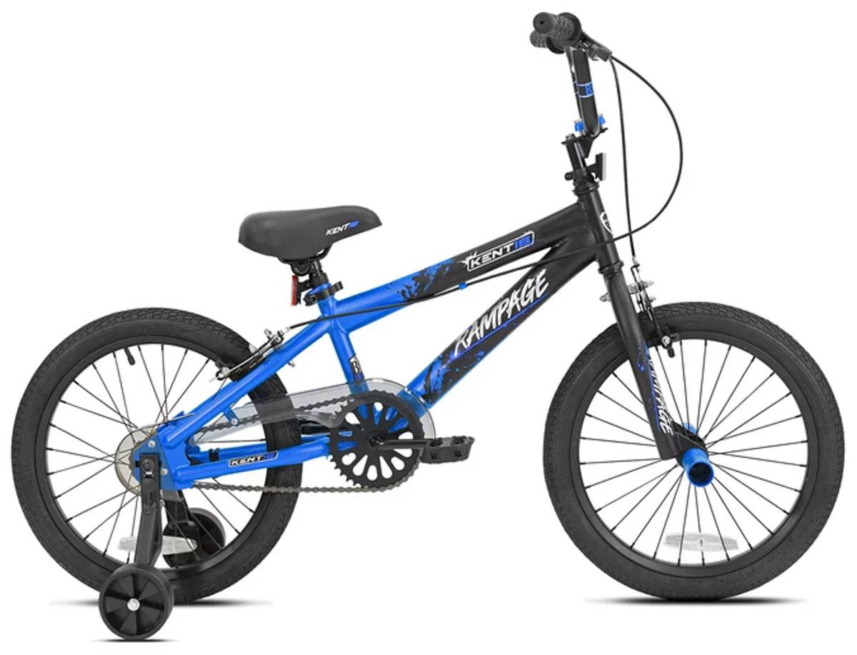 18 in. Gold and Black BMX Bicycle R90128