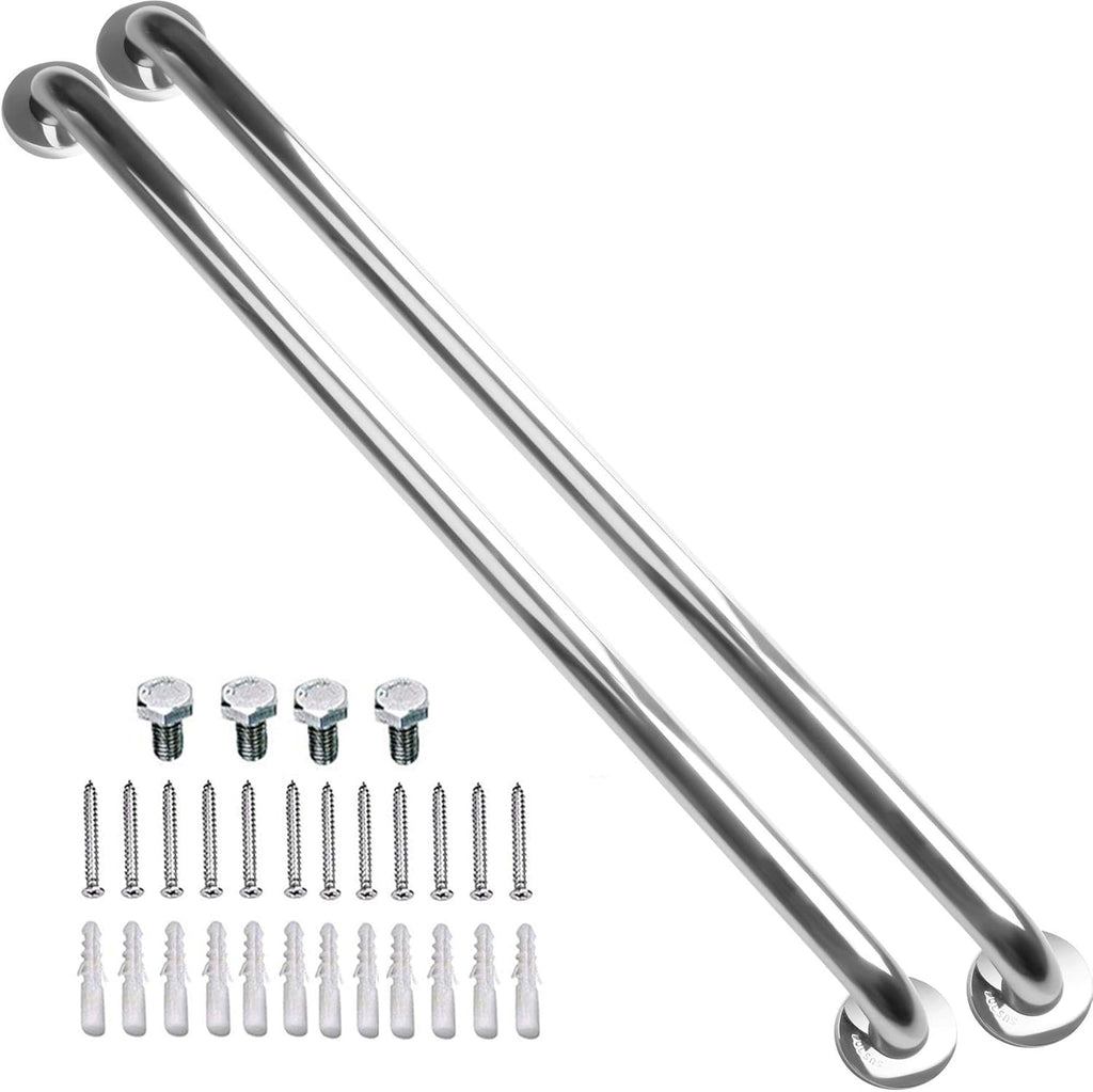 2 Pack 32 Inch Stainless Steel Shower Grab Bar R920942