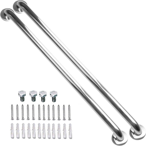 2 Pack 32 Inch Stainless Steel Shower Grab Bar R920942