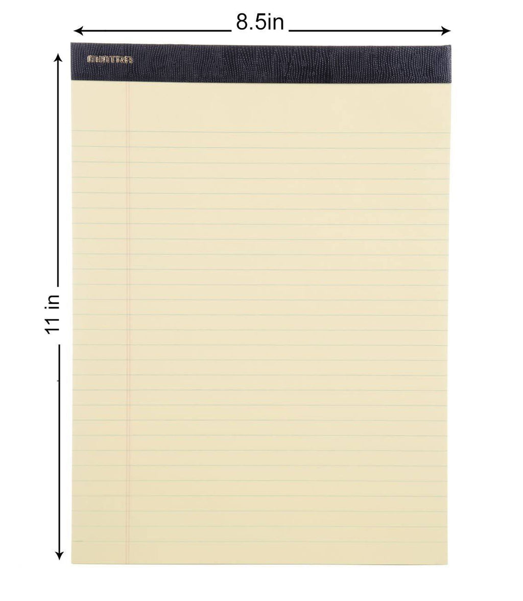 Letter Wide Ruled Legal Pads 36 Pack X25470