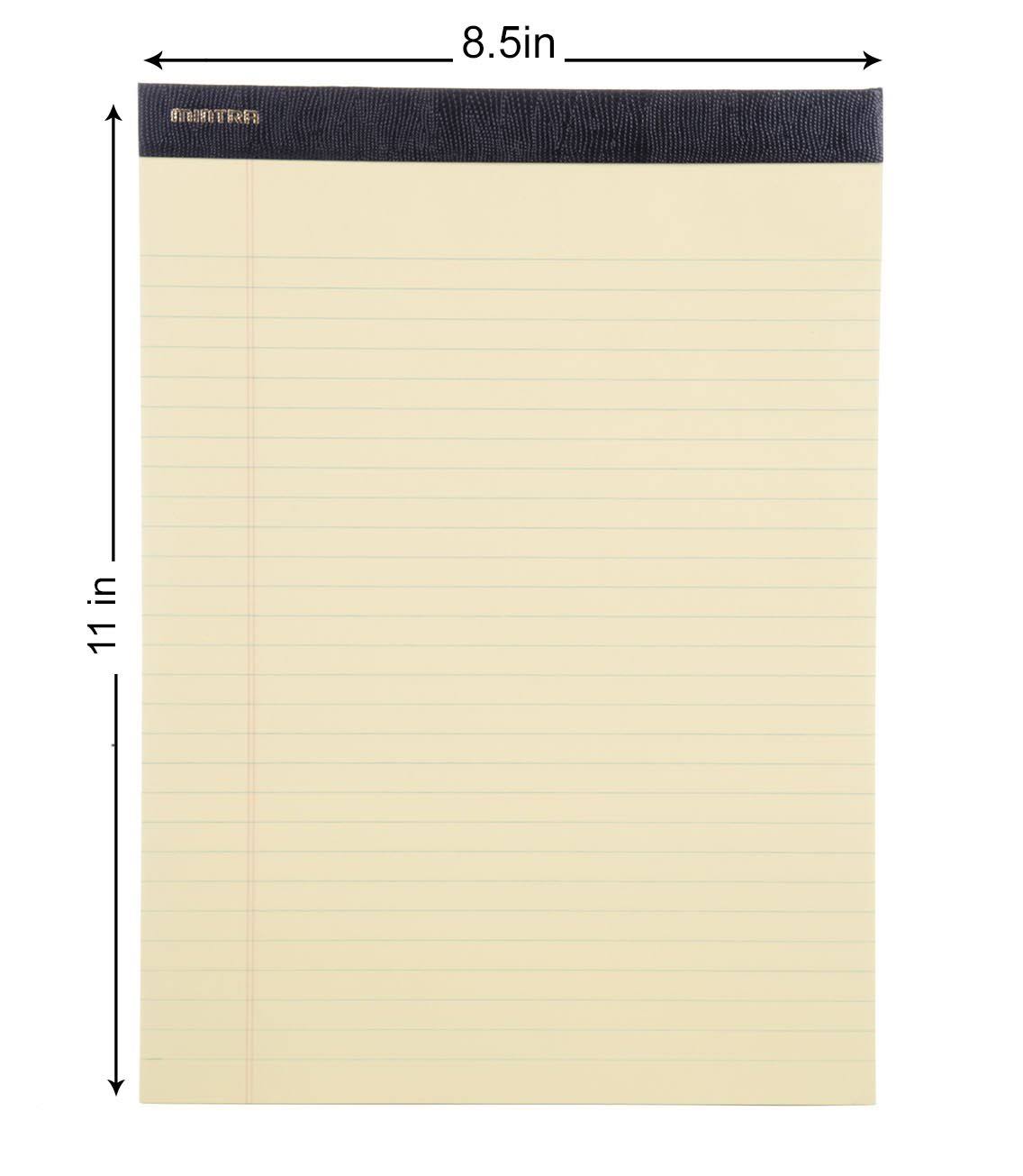 Letter Wide Ruled Legal Pads 36 Pack X25470