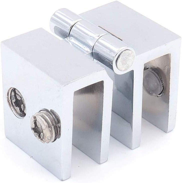 Set of 8 Adjustable Glass Door Hinges H73736