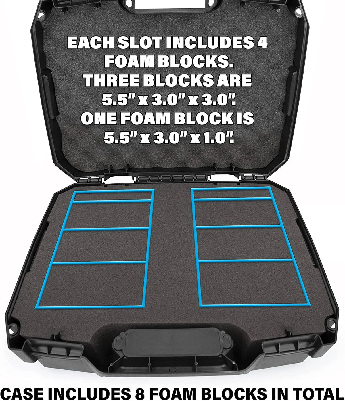 Graded Card Case with 2 Custom Foam Slots D254443