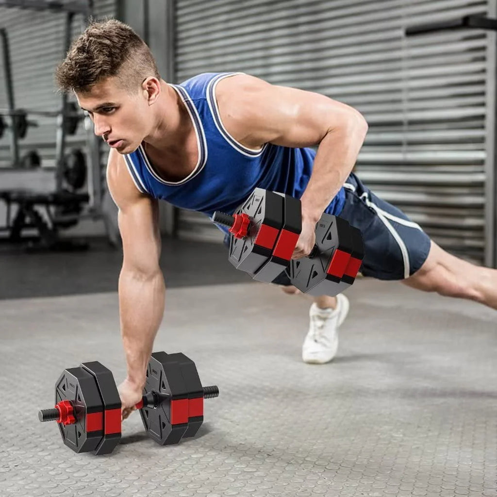 66LB Adjustable Dumbbells Set D8680