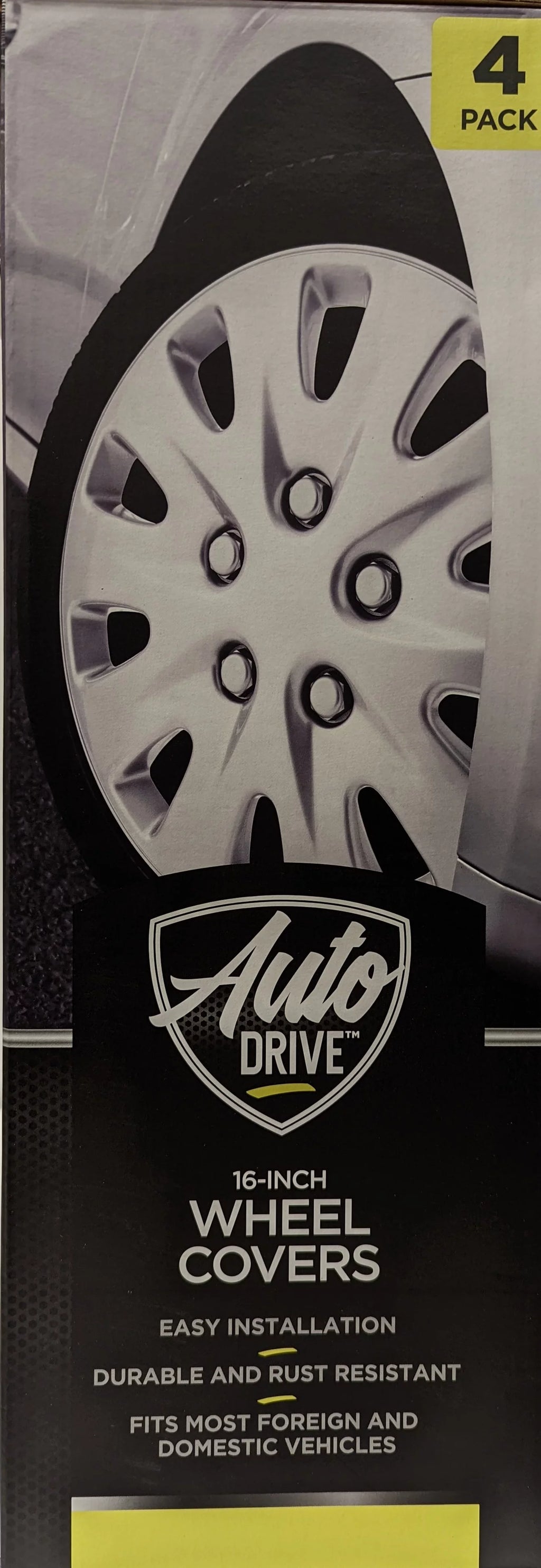 16-in Silver ABS Plastic Wheel Cover J44613