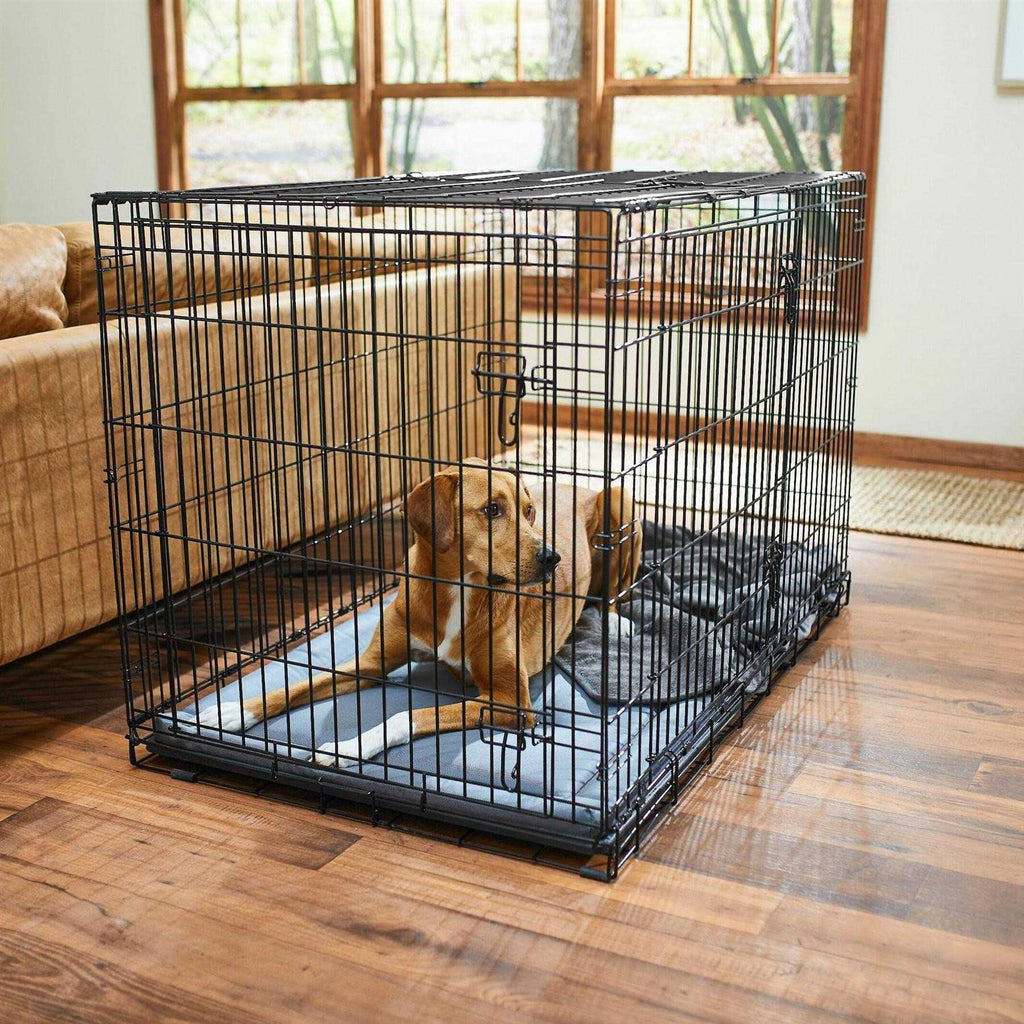 Heavy Duty 3 Door Collapsible Wire Dog Crate S97485