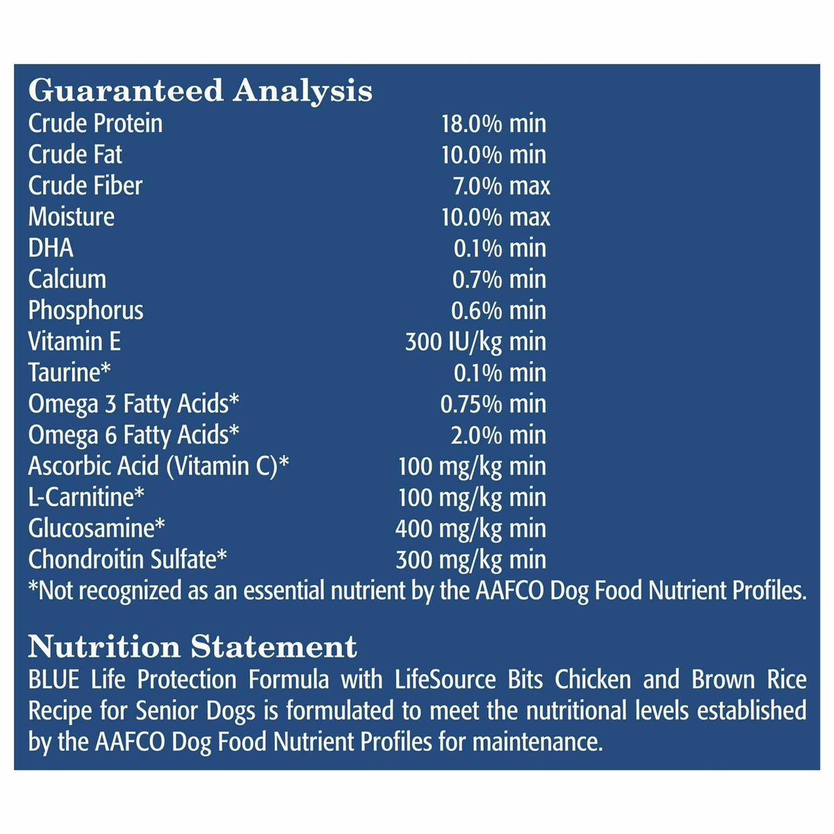 Natural Senior Chicken and Brown Rice Dry Dog Food Y51081