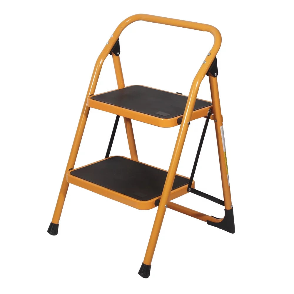 3-Step Ladder, 330 lb. Load Capacity, Iron F874004