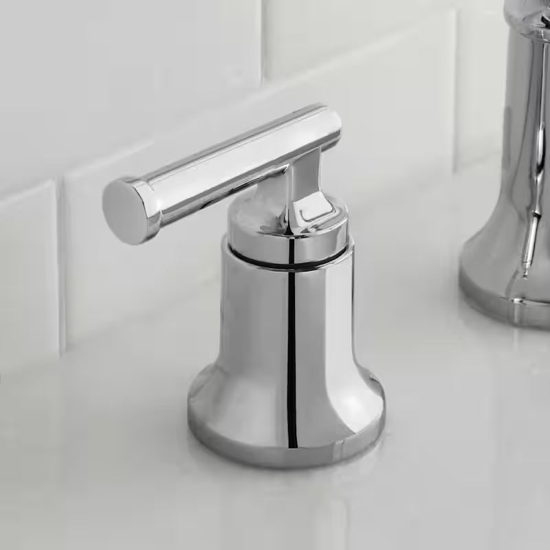 8 in. Widespread Double-Handle High-Arc Bathroom Faucet Polished Chrome F15606